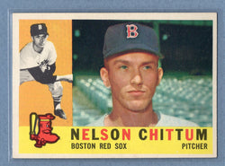 1960 Topps #296 Nelson Chittum EX-MT  GO480