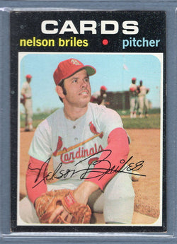 1971 Topps #257 Nelson Briles  EX  SB1