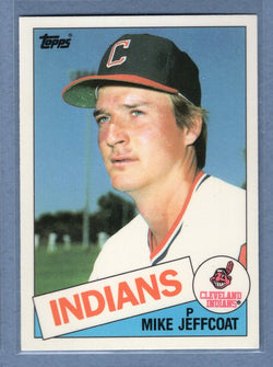 1985 Topps Tiffany #303 Mike Jeffcoat NM