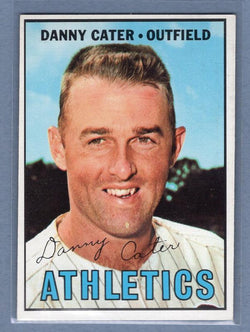 1967 Topps #157 Danny Cater EX-MT Set Break GO428