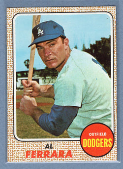 1968 Topps #34 Al Ferrara (b)  EX-MT  GO550