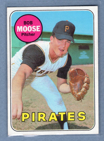 1969 Topps #409 Bob Moose (st) VG  GO265