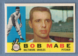 1960 Topps #288 Bob Mabe EX-MT  GO244