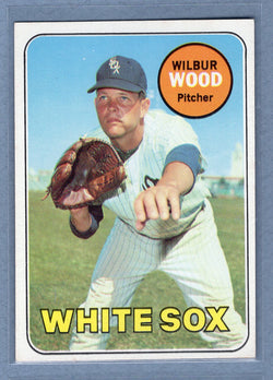 1969 Topps #123 Wilbur Wood (b) EX-MT  GO700