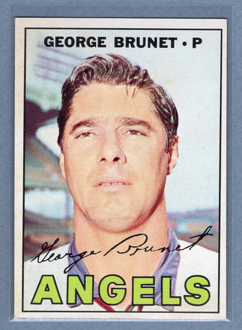 1967 Topps #122 George Brunet EX-MT  GO368