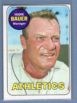 1969 Topps #124 Hank Bauer  EX-MT  GO700