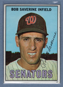 1967 Topps #27 Bob Saverine VG-EX  GO446
