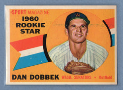 1960 Topps #123 Dan Dobbek EX-MT  GO522