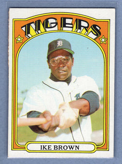 1972 Topps #284 Ike Brown EX  GO500