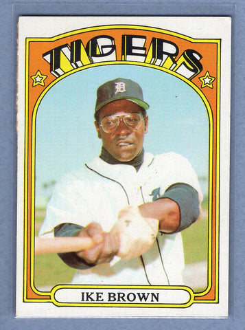 1972 Topps #284 Ike Brown EX  GO500
