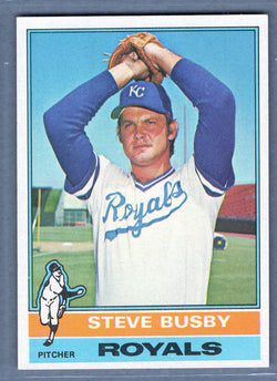 1976 Topps #260 Steve Busby  EX-MT  GOSB1