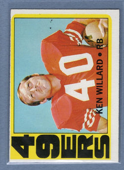 1972 Topps #234 Ken Willard EX-MT GO181