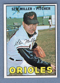1967 Topps #345 Stu Miller EX-MT  GO390
