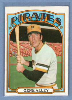 1972 Topps #286 Gene Alley EX  GO500