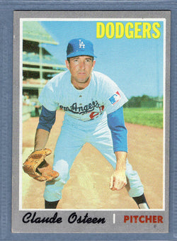 1970 Topps #260 Claude Osteen  EX-MT  SB2