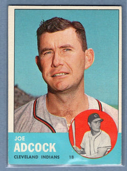 1963 Topps #170 Joe Adcock VG-EX Set Break