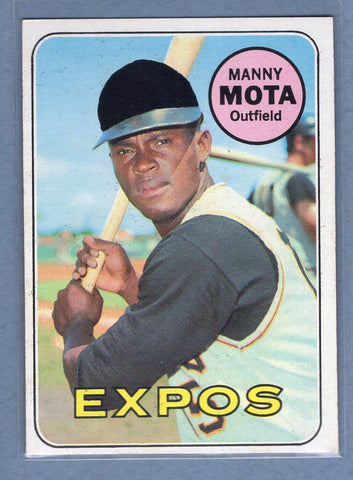1969 Topps #236 Manny Mota(C) EX-MT  GO850