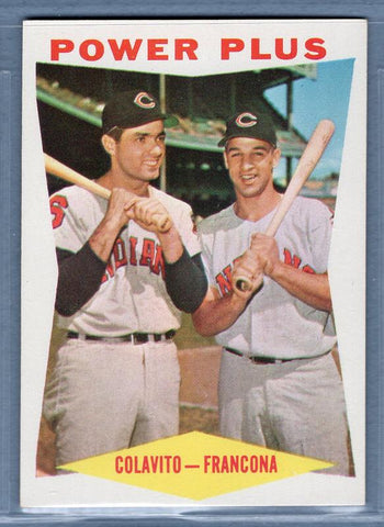 1960 Topps #260 Power Plus (Colavito, etc.) EX-MT  GO560