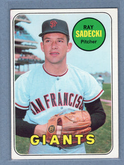 1969 Topps #125 Ray Sadecki (a) EX  GO700