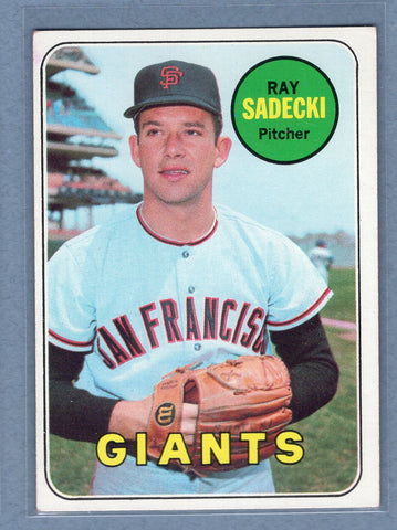 1969 Topps #125 Ray Sadecki (a) EX  GO700