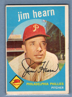 1959 Topps #63 Jim Hearn VG-EX    Set Break A