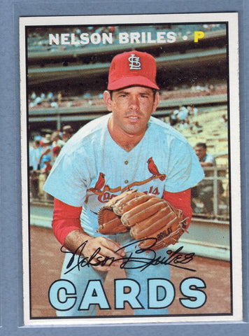 1967 Topps #404 Nelson Briles (a) EX-MT   GO340
