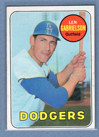 1969 Topps #615 Len Gabrielson EX  GO645