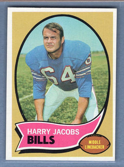 1970 Topps #13 Harry Jacobs EX-MT  GO179