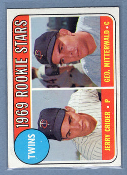 1969 Topps #491 Twins Rookies  EX  GO265