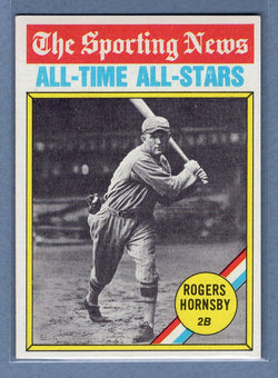 1976 Topps #342 Rogers Hornsby (HOF)  (e) EX-MT  GO450