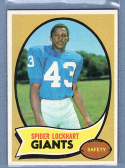 1970 Topps #17 Spider Lockhart EX-MT  GO263B