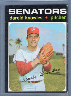 1971 Topps #261 Darold Knowles  EX  GO747