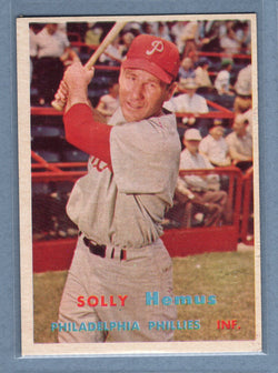1957 Topps #231 Solly Hemus EX  GO130