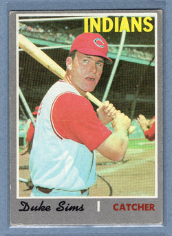 1970 Topps #275 Duke Sims  VG-EX  GO695