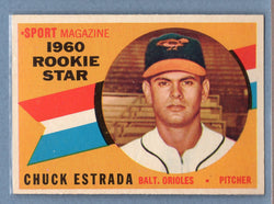 1960 Topps #126 Chuck Estrada EX-MT  GO522