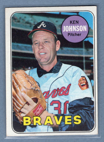 1969 Topps #238 Ken Johnson(b) EX-MT  GO850