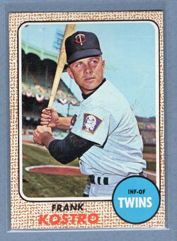 1968 Topps #44 Frank Kostro (a)  EX-MT  GO550