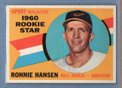 1960 Topps #127 Ronnie Hansen EX-MT  GO522