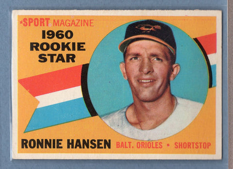 1960 Topps #127 Ronnie Hansen EX-MT  GO522