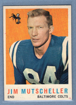 1959 Topps #89 Jim Mutscheller EX  GO138