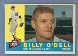 1960 Topps #303 Billy O'Dell EX  GO480