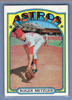 1972 Topps #217 Roger Metzger  EX  GO315