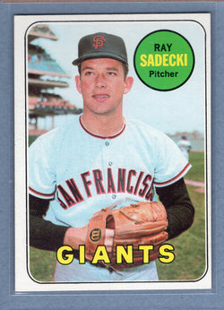 1969 Topps #125 Ray Sadecki (c) EX-MT  GO700