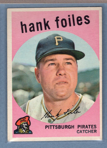 1959 Topps #294 Hank Foiles EX-MT  GO73