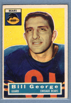 1956 Topps #47 Bill George (R) (HOF) EX  GO120