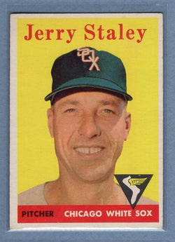 1958 Topps #412 Jerry Staley EX  GO129