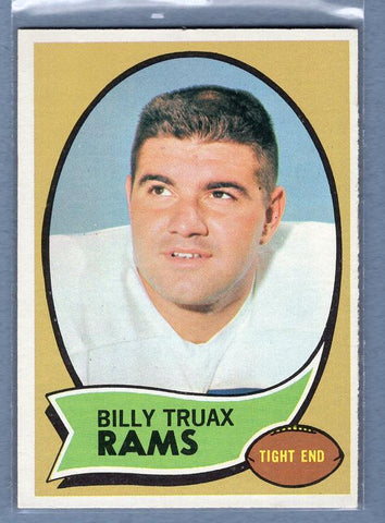 1970 Topps #18 Billy Truax EX-MT  GO263B