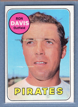 1969 Topps #553 Ron Davis (b) G-VG  GO501