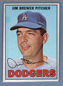 1967 Topps #31 Jim Brewer EX  GO446