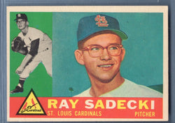 1960 Topps #327 Ray Sadecki VG-EX Set Break 1